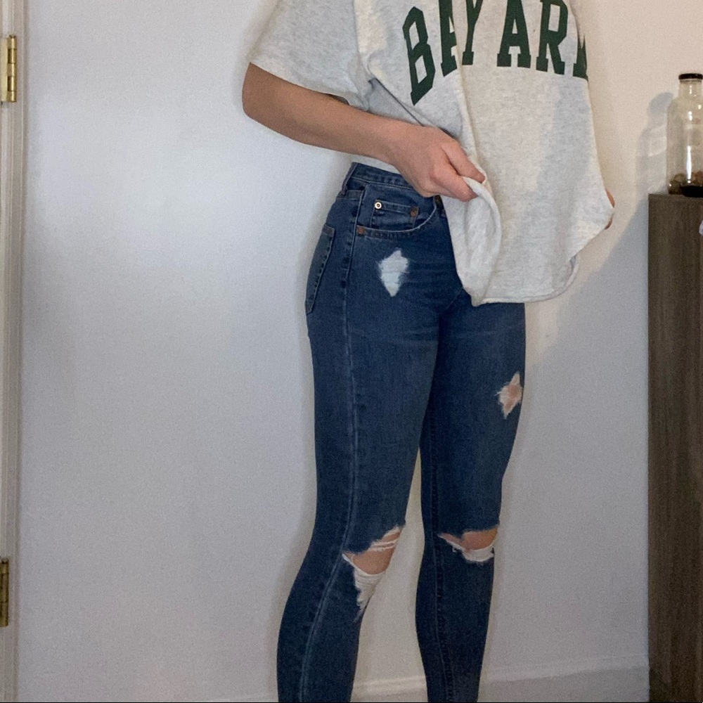 WILD FABLE (target) ripped jeans